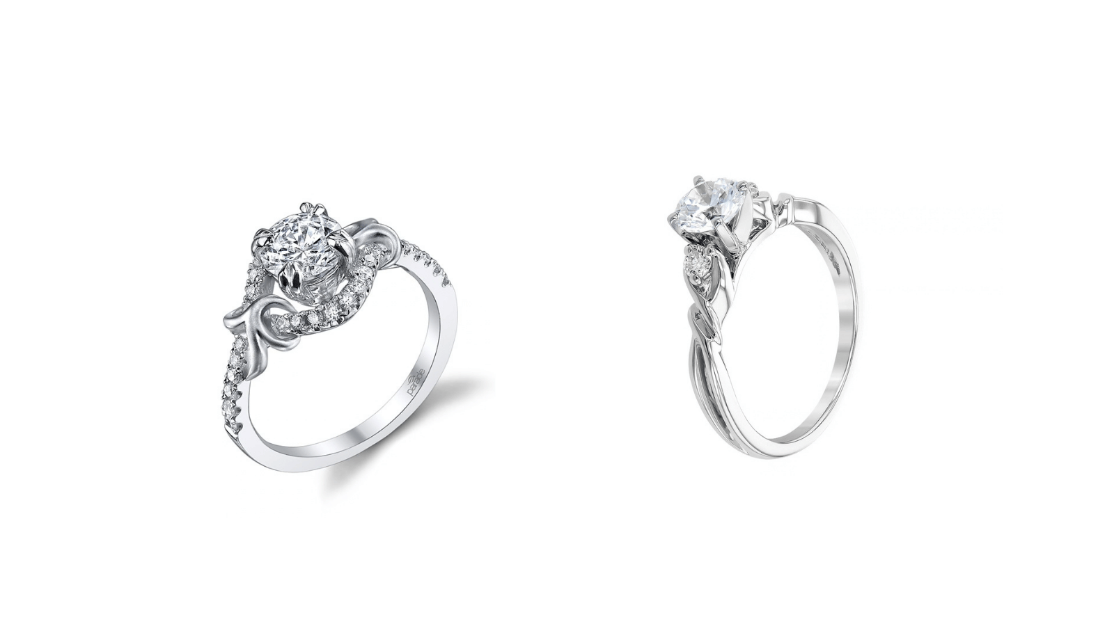 Ketchum Two engagement rings that inspired Jenna’s custom engagement ring design at Olufson Designs.